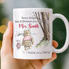 Custom 3D Inflated Effect Printed Mug - Personalized Graduation Gifts For Teachers - Big Impact, Tiny Note