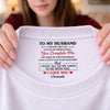Custom Inside Neck Print T-Shirt - Personalized Anniversary Wedding Gifts For Husband And Wife, Him And Her - His Daily Dose Of Love