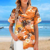 Custom Photo Forget The City, We Enjoy Our Summertime - Dog & Cat Personalized Custom Unisex Tropical Hawaiian Aloha Shirt - Summer Vacation Gift, Gift For Pet Owners, Pet Lovers