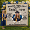 Custom Photo Backdrop - Personalized Graduation Gifts For Him, Her - She Earned The Spotlight