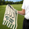 Custom Golf Towel - Personalized Father's Day Birthday Golf Gifts For Dad, Grandpa - Keep Calm & Golf On