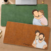 Custom Photo Desk Mat - Personalized Father's Day Birthday Gifts For Dad, Grandpa - Success Starts With Family