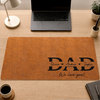 Custom Desk Mat - Personalized Father's Day Birthday Gifts For Dad, Grandpa - Dad Mode Always Active