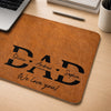 Custom Desk Mat - Personalized Father's Day Birthday Gifts For Dad, Grandpa - Dad Mode Always Active