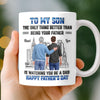 Custom 3D Inflated Effect Printed Mug - Personalized Father's Day Gifts For Son - Watching You Grow Is My Joy