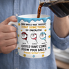 Custom 3D Inflated Effect Printed Mug - Personalized Father's Day Birthday Gifts For Dad, Grandpa - Dad Fuel Activated