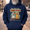 Custom Unisex T-shirt, Hoodie - Personalized Father's Day Birthday Gifts For Dog Lovers, Dog Dad - The Real Boss Has Paws