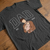Custom Photo T-shirt, Hoodie - Personalized Father's Day Birthday Gifts For Dad, Grandpa - Dad Is The Heart Of Home