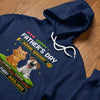 Custom Unisex T-shirt, Hoodie - Personalized Father's Day Birthday Gifts For Dog Cat Lovers, Dog Dad, Cat Owners - Owned & Operated By Paws
