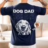 Custom Photo T-shirt, Hoodie - Personalized Father's Day Birthday Gifts For Dog Cat Lovers, Dog Dad And Mom, Cat Owners - Love Comes With Fur And Paws