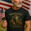 Custom Unisex T-shirt, Premium T-shirt, Hoodie - Personalized Father's Day Birthday Gifts For Dad, Grandpa - Papa’s Wolf Pack