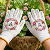 Custom Gardening Gloves - Personalized Birthday Garden Gifts For Gardeners - Good Vibes, Greener Days