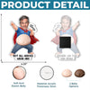 Custom Photo Dad Bod Belly Squishy Acrylic Fridge Magnet – Personalized Father's Day Funny Gifts For Dad, Grandpa – Official Belly Appreciation Club