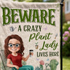 Custom Flag - Personalized Birthday Garden Gifts For Gardeners - Bloom Where You Grow