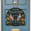 Custom Wood Sign - Personalized Summer Vacation And Travel Gifts For Husband And Wife, Him And Her - Welcome To Our Backyard Bar