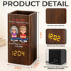 Custom Pen Holder With Clock - Personalized Father's Day Birthday Gifts For Son - My Son My Greatest Joy