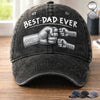 Custom Cap - Personalized Father's Day Birthday Gifts For Dad, Grandpa - Fist Bumps, Endless Love