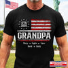 Custom T-shirt, Hoodie - Personalized America 250th Anniversary Father's Day Gifts For Dad, Grandpa - Patriotic Stars Proud Legacy