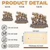 Custom 2-Layered Wooden Plaque - Personalized Father's Day Birthday Gifts For Dad, Grandpa - Strong Roots, Endless Love