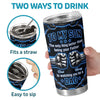 Custom Tumbler - Personalized Father's Day Birthday Gifts For Son - Watching You Grow Brings Me Joy