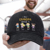 Custom Cap - Personalized Father's Day Gifts For Dad, Grandpa - Built Strong, Raised Better