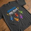 Custom T-shirt, Hoodie – Personalized Father's Day Birthday Gifts For Dad, Grandpa – Rocking The Dad Life