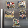 Custom Acrylic Fridge Magnet - Personalized America 250th Anniversary Gifts For Mom, Dad, Brother, Sister, Kids - Freedom Never Fades