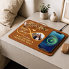 Custom Photo Charging Mat - Personalized Anniversary Wedding Gifts For Husband And Wife, Him And Her - Our Forever Love Story