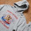 Custom Unisex T-shirt, Premium T-shirt, Hoodie - Personalized America 250th Anniversary Gifts For Dog Lovers, Dog Dad And Mom - Paws & Freedom