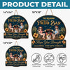 Custom Wood Sign - Personalized Summer Vacation And Travel Gifts For Husband And Wife, Dog Dad And Mom - Patio Bar, Furry Rules Tonight