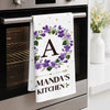 Custom Kitchen Towel - Personalized Best Friend Birthday Gifts For Women, Besties, Sisters, BFF, Yourself - Our Little Homemade Paradise