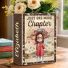 Custom Book Vase - Personalized Bookish Gifts For Book Lovers, Bookworms, Readers - Booked All Day