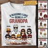 10 Reasons I Love Being A Papa - Personalized Unisex T-Shirt, Hoodie