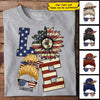 Love America - Gift For 4th Of July - Personalized Unisex T-Shirt