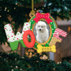 Woof Cookie For Christmas - Personalized Custom Wood Shaped Christmas Ornament