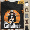 The Cat Dracula Father - Personalized Unisex T-Shirt