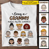 Being A Grammy Makes My Life Complete - Personalized Unisex T-Shirt