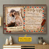 Meeting You Was Fate - Upload Image, Personalized Horizontal Poster