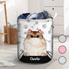 Life Is Better With Adorable Cats - Personalized Laundry Basket