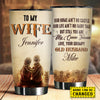 Custom Tumbler - Personalized Anniversary Wedding Gifts For Husband And Wife, Him And Her - I Was Yours Since The Moment I Saw You