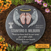 We Have Held In Our Arms For A Little While - Personalized Memorial Stone, Human Grave Marker - Memorial Gift, Sympathy Gift