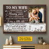 The Day I Met You I Found My Missing Piece - Upload Image, Personalized Horizontal Poster