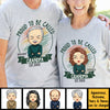 Proud To Be Grandparents - Personalized Matching Couple T-Shirt - Gift For Couple, Husband Wife, Grandparents