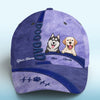 Happiness Is A Warm Puppy Blue - Dog Personalized Custom Hat, All Over Print Classic Cap - New Arrival, Gift For Pet Owners, Pet Lovers