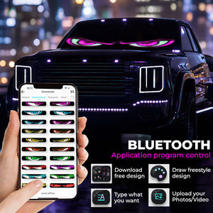 Illuminez votre voyage, bannière lumineuse LED pour voiture - Cadeau pour les membres de la famille, les meilleurs amis, les meilleurs amis, le mari et la femme