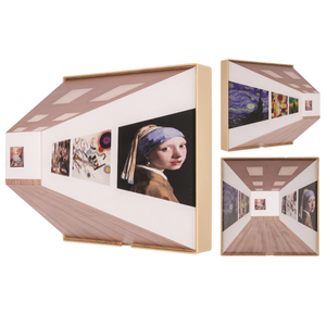 Transformez vos espaces avec la lumière 3D - Veilleuse 3D à œil nu - Cadeau de pendaison de crémaillère, décoration d'intérieur pour les membres de la famille, les meilleurs amis, les meilleurs amis, le mari et la femme