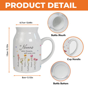 Les grands-mères sont un cadeau à ne pas prendre à la légère - Vase à fleurs personnalisé pour la décoration intérieure de la famille - Cadeau de pendaison de crémaillère pour maman et grand-mère