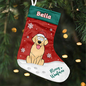 Joyeux Noël à vous ! Chaussette de Noël personnalisée pour chien ! Cadeau de Noël pour les propriétaires et les amoureux des animaux.