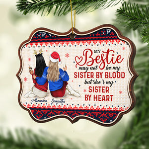 Distance Means So Little When Someone Means So Much - Personalized Shaped Ornament.