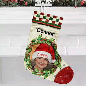 Merry Christmas To The Best Kid Ever - Personalized Christmas Stocking.
